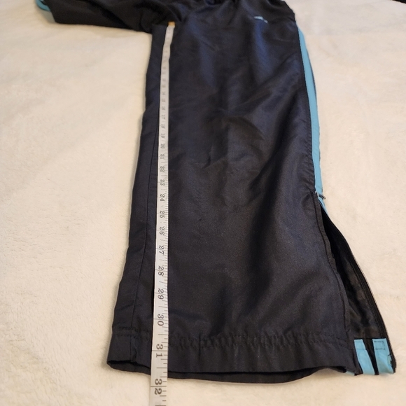 Adidas Track Joggers Vintage Y2k Black Blue Women's Pants‎ Size XL - Picture 8 of 16